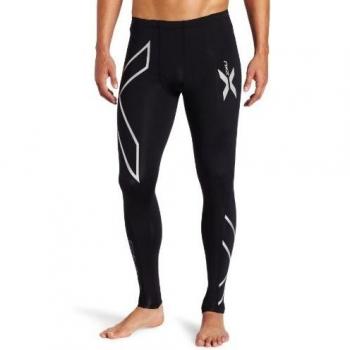 2XU PWX - Mallas de compresión largas para hombre, color negro, talla L