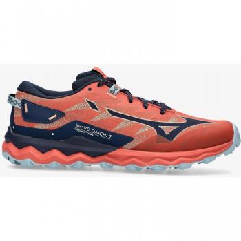 Mizuno Wave Daichi 7 Zapatilla Trail Running - Rojo Teja, Hombre