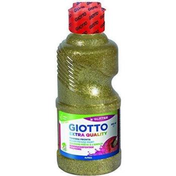 Herso Tempera Giotto Liquida Glitter 250 Ml Botella Oro