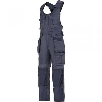 Snickers Workwear 0212 Peto bolsillos flotantes DuraTwill azul marino T.100, W36 x L30