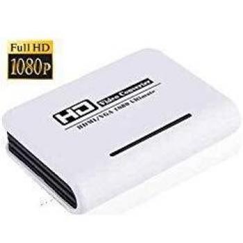SATYCON Adaptador CONVERSOR HDMI A VGA+Audio