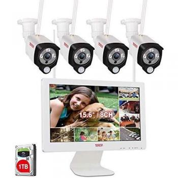 Tonton 8CH 1080P - Juego de videovigilancia para Exteriores