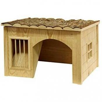 Kerbl Nature Casita con henera 42 x 34,5 x 27 cm