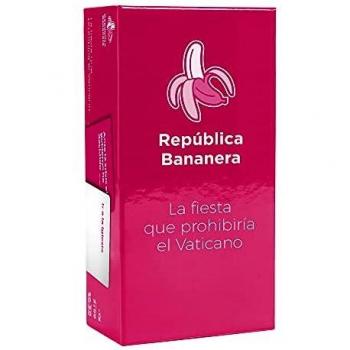 República Bananera | Juego Cartas para Fiestas | Juegos de Mesa Adultos en Español | Risas con Amigos, Diversión Asegurada | De 3 a 69 Jugadores | 550 Cartas