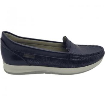 Mocasín Mujer Piel Print Serpiente con Detalle Antifaz, Forro 100% Microfibra, Marca Pitillos