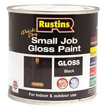 Rustins GPBLW250 QD Small Job Black 250ml