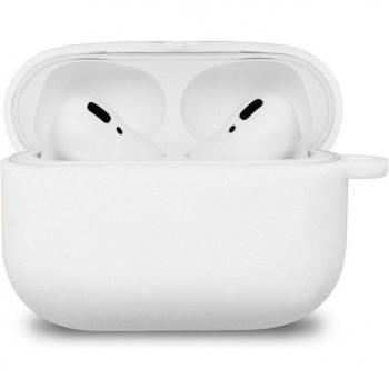 Funda Protectora PcCom Essential para Airpods Pro Blanca