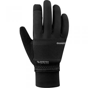 SHIMANO Guantes de Invierno Infinium (XXL, Negro