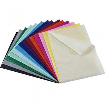 GRAFOPLÁS Papel DE Seda 50x70 CM Pack 25 Unidades - Azul Claro