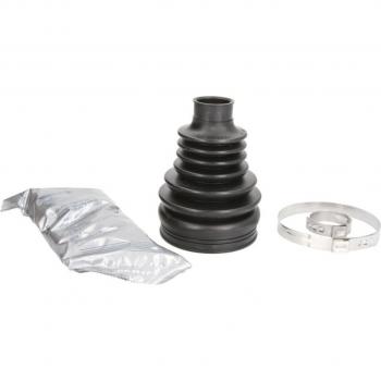 Kit de fuelles para eje de transmisión SPIDAN 36166, incluye fuelles de goma, abrazaderas metálicas y es compatible con vehículos específicos para la protección del eje de transmisión