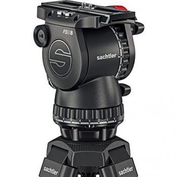 Sachtler FSB 8 Mk II Fluid Head with 75mm Aluminum Tripod and Mid-Level Spreader