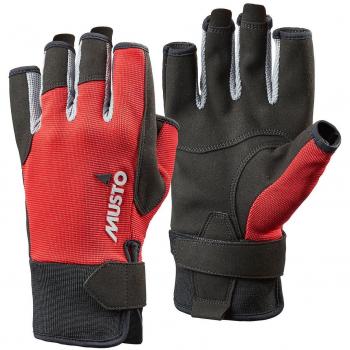 Musto Essential Sailing Short Finger Glove True Red-XS