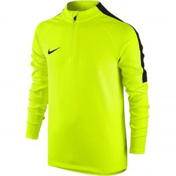 Nike Y Dril Top SQD - Camiseta de manga larga para hombre, color amarillo, talla L