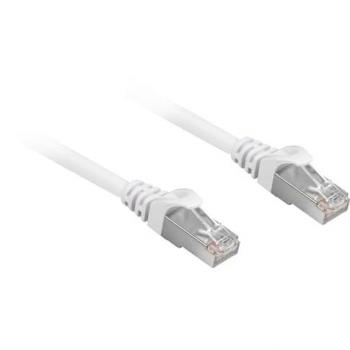 Cable de red RJ45 Cat.6a SFTP Blanco 20 m LSOH (sin halógenos)