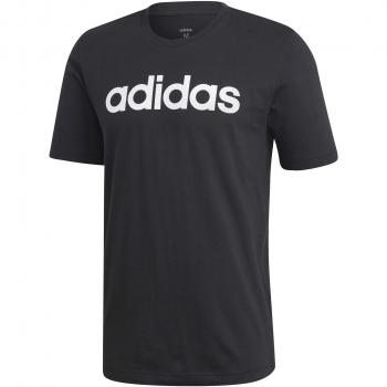 Adidas E Lin tee T-Shirt, Hombre, Black/White, S
