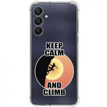 Funda Silicona Antigolpes para Samsung Galaxy A25 5G con diseño de Mujer Escalada y Dibujos