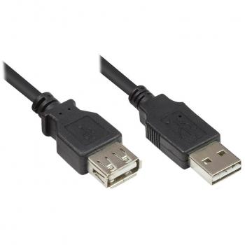 Cable USB 2.0 EASY macho A a hembra A, 0,5 m