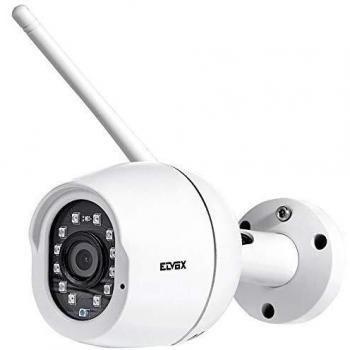 Cámara de Seguridad Exterior Vimar 2 MP Full HD WiFi con Detección de Movimiento, Compatible con Alexa y Google Home