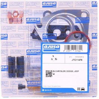 Kit de Montaje AJUSA para Turbocompresor MERCEDES-BENZ, JEEP y CHRYSLER JTC11478 con Juntas y Compatibilidad A6420901480, A6420900080, A642