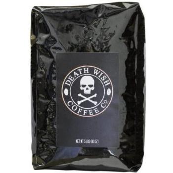 Death Wish Dark Roast Ground Coffee - 5 Pound