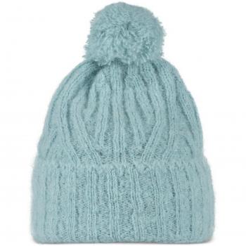 Buff Knitted Fleece Hat Beanie - Unisex Green Cap, Knitted Women’s Beanie Buff Nerla