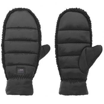 UGG Women's All-Weather Recycled Material Mittens - Black, Size L/XL