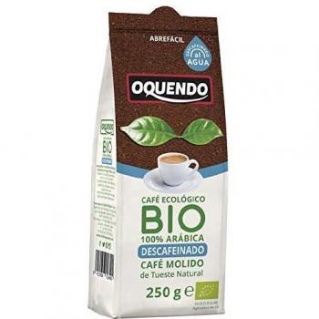 Natural Molido Descaf Al Agua Bio 250 Gr Oquendo