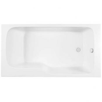 Bañera-ducha Malice versión derecha Blanco brillo 170 x 90 cm - Jacob Delafon