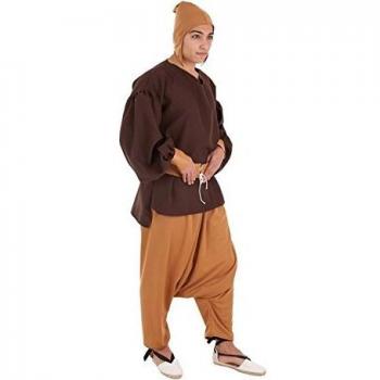 Creaciones Llopis Disfraz de Sirviente Medieval para Hombre