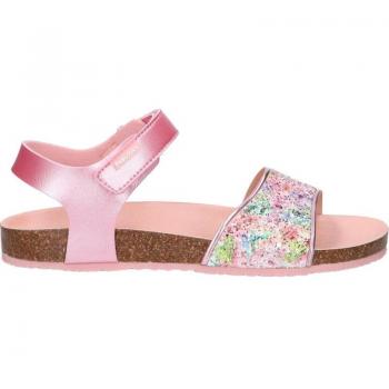 Sandalias de Niña PABLOSKY 406270 ROSE, color rosa, con cierre de velcro, suela antideslizante, plantilla acolchada y diseño ergonómico