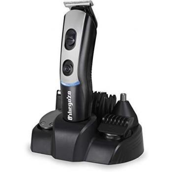 Orbegozo CTP 1840 - Cortapelos 7 en 1, 5 cabezales intercambiables, 3 niveles de precisión, funciona con y sin cable