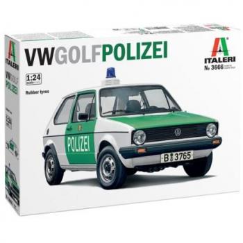 Italeri 1:24 VW Golf Polizei Model Kit