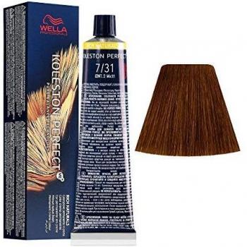 Wella Koleston Perfect Me+ Permanent Hair Color 7/31 Medium Golden Ash Blonde 60ml