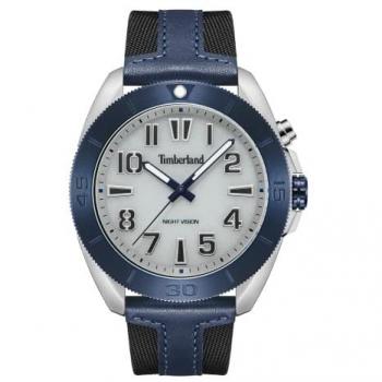 Reloj Analógico para Hombre Timberland Warrick con Esfera Gris y Correa Negra TDWGP2201603