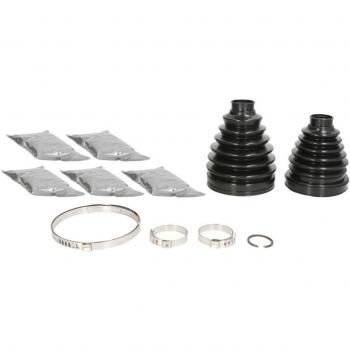 Kit de fuelles para eje de transmisión SPIDAN 36062, incluye fuelles de goma, abrazaderas y grasa, diseñado para vehículos específicos, resistente a altas temperaturas y condiciones adversas
