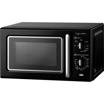 Microondas con grill Infiniton MW-RT20B 700W 20L estilo vintage