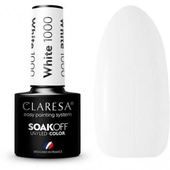 Esmalte semipermanente Claresa White UV Nail Polish 5ml