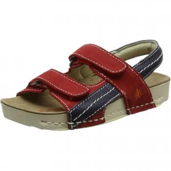 Art Kids PAN EU A438, Sandalias con Plataforma Plana para Niños, Rojo