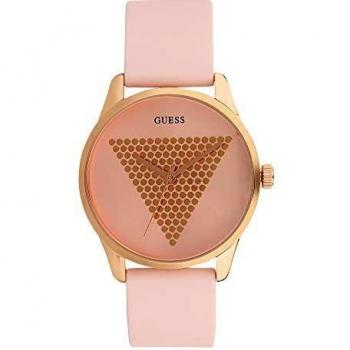 Guess Watches Ladies Mini Imprint Womens Analogue Quartz Watch with Silicone Bracelet W1227L4