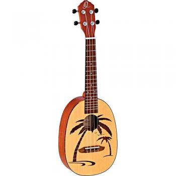 Ortega Concert Pineapple Ukulele RUPA5 Natural Finish