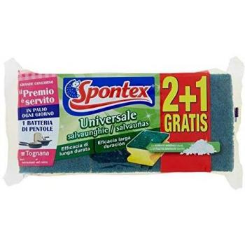 Spontex – Estropajo salvauñas universale 2+1