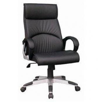 Q-Connect - Silla Dirección Respaldo Alto Regulable En Altura Alto 1.150+85Mm Ancho 550Mm Profundidad 550Mm Color