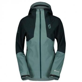 Chaqueta Scott Explorair Goretex Híbrida Ligera para Mujer Verde Aruba / Verde Menta Norte