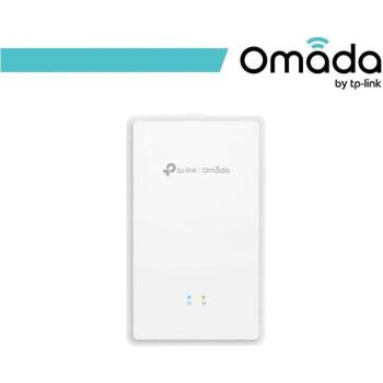 Punto de Acceso Inalámbrico TP-Link Omada EAP625GP-Wall Wi-Fi 6 AX1800, 1201 Mbps, GPON, Montaje en Pared