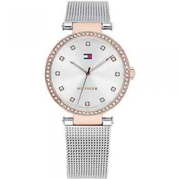 Tommy Hilfiger Reloj Analógico para Mujer de Cuarzo con Correa en Acero Inoxidable 1781863