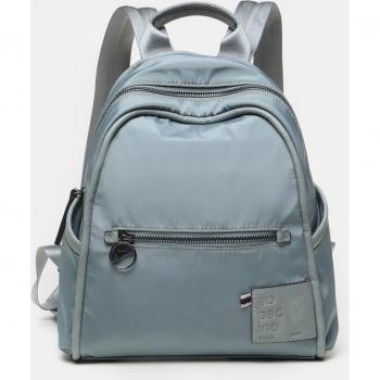 Mochila Freesia de diseño exclusivo en tejidos reciclados azul - ¡Ideal para el verano!