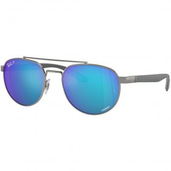 Ray-Ban RB3736CH Chromance Polarized Sunglasses 004/A1 Unisex Geometrica Gunmetal Size 56
