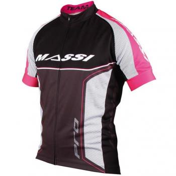 Massi Pro Team Maillot, Mujer, Fucsia, 2XL