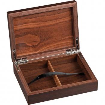Philos Wooden Playing Card Storage Box with Magnetic Closure - Engravable
