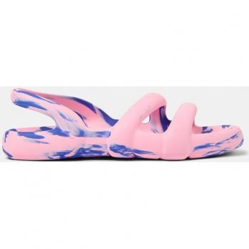 CAMPER Kobarah Flat Sandals for Men - Pink/Blue, Size 43, Synthetic